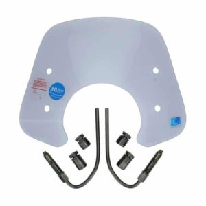 Windscherm Laag Smoke voor Vespa Primavera