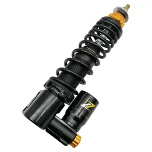 Zelioni Schokbreker Voorvork 'Black Edition' met Gastank - Vespa Sprint / Primavera