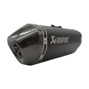 Akrapovič S-VE125R2-HZBL Black Edition Uitlaat met Carbon Eindkap - Vespa Sprint / Primavera / LX / S - 125cc & 150cc iGet Euro4 Modellen