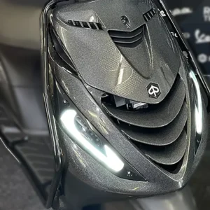 Power1 - LED Knipperlichten Voorzijde - Matrix / Flow / Audi - Smoke - Piaggio Zip - 24PI5061
