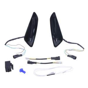 THNDR Strike - LED Knipperlicht Bundel - Voorzijde + Achterzijde - Black Edition - Sprint / Primavera