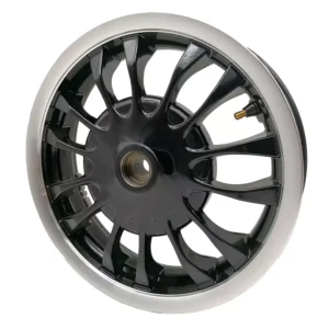 Origineel Vespa Sprint Achterwiel - 12 inch - 110mm remtrommel achter velg zip - 1C001673
