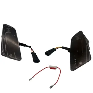 Alpha Bliksem – LED Knipperlichten Voorzijde – Smoke – Vespa GTS-Modellen