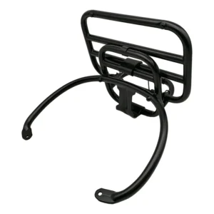 Originele Vespa Opklapbare Bagagedrager - Vespa GTS / GTV - 125 ~ 300cc - Chroom / Glanszwart - 1B000681 / 606525M