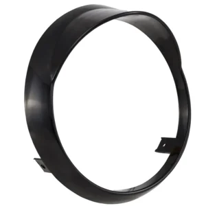 Koplamp Rand met Luifel - Vespa Primavera / Elettrica - Chroom / Mat- / Glans-zwart