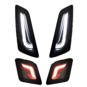 SIP - Knipperlichtset Voor & Achter - Vespa GTS 125 ~ 300 - Euro5 vanaf Bouwjaar 2023 - Smoke Glas