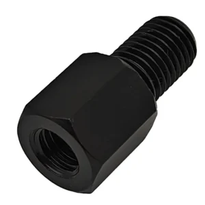 Spiegeladapter - M10 Links Draad naar M8 Links Draad - Zwart