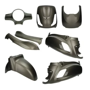 Kappenset - Sym Fiddle 2 - 8-delig - Mat Titanium