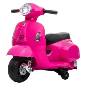 Kinder Vespa Elektrisch - 8.4V Li-Ion - Vanaf 18 maanden - Roze