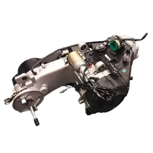 Motorblok compleet - GY6 - 4-Takt - 125cc - 10 inch - Lange as