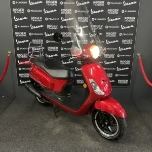 Sym Fiddle II - Snor - Euro4 - 2019 - Bordeaux Rood