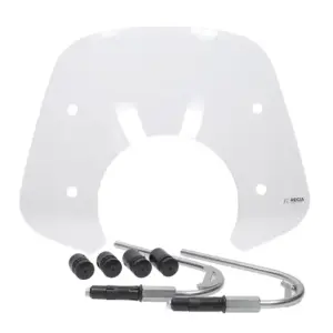 Laag Windscherm - Vespa GTS 250 / 300 - Nieuwe modellen na 2024 - Transparant