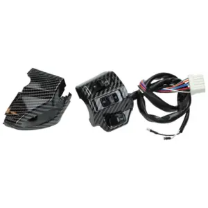 Stuurschakelaar met kabelboom – Vespa Sprint : Primavera – Links – Carbon